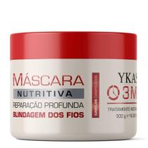 Ykas 3 Minutos - Máscara de Nutrição 500g Ykas 3 Minutos - Máscara de Nutrição 500g