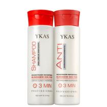 Ykas 3 Minutos Shampoo 300ml + Anti Emborrachamento 300ml