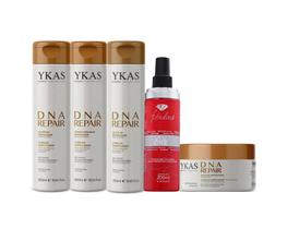 Ykas Dna Repair Completo Pequeno + Fabulous Hair All in One