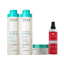 Ykas Equilibrium System Kit Grande Completo + Fabulous Hair All in One