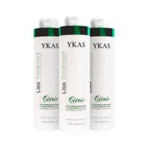 Ykas Escova Progressiva Citric 3 Unidades de 1 Litro