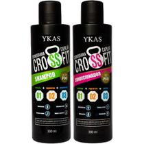 Ykas exercício funcional Cronograma Capilar Shampoo 300ml e Condicionador 300ml