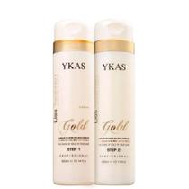 Ykas Gold Escova Progressiva Kit Ouro (2 x 300ml) Ykas Gold Escova Progressiva Kit Ouro (2 x 300ml)
