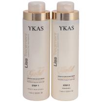 Ykas Gold Kit Realinhamento Capilar 2x1L: Liso, Sem Frizz e Brilho Profissional