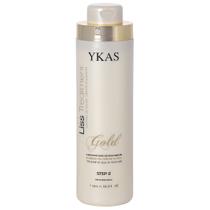 Ykas Gold Redutor De Volume Ouro Escova Progressiva 1 Litro