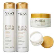 Ykas - Kit DNA Repair Shampoo + Condicionador + Máscara