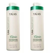 YKAS Liss Treatment Citric - Redutor de Volume 1000ml - 2 Unidades