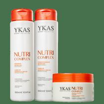 Ykas Nutri Complex Shampoo + Condicionador 300ml + Máscara 250g