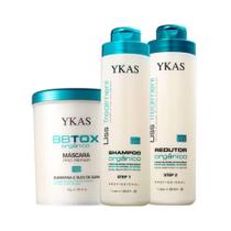 Ykas Orgânico Kit 2x1L Máscara 1kg Hidratação e Redução de Volume Natural Ykas Orgânico Kit 2x1L Máscara 1kg Hidratação e Redução de Volume Natural