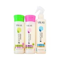 Ykas Ykachos Shampoo 300ml + Condicionador 300ml + Umidificador 300ml Ykas Ykachos Shampoo 300ml + Condicionador 300ml + Umidificador 300ml