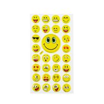 YLJ-HT05-M(E) Cartela Adesivos Emojis Modelos YLJ-HT05-M(E) Cartela Adesivos Emojis Modelos