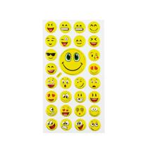YLJ-HT05-M(E) Cartela Adesivos Emojis Modelos