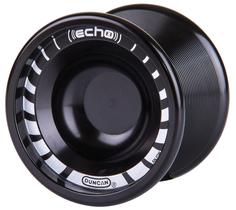 Yo-Yo Duncan Toys Echo 2, sem resposta, nível profissional preto