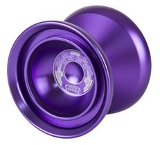 Yo-Yo Duncan Toys Windrunner não responsivo em alumínio roxo