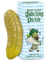 Yodeling Pickle Toy DR DINGUS canta uma canção divertida de Yodel