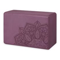 Yoga Block Gaiam Supportive, espuma de EVA sem látex, antiderrapante Yoga Block Gaiam Supportive, espuma de EVA sem látex, antiderrapante