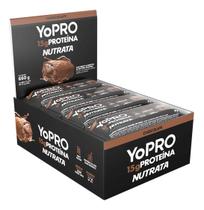 YoPro Bar 55g - Display com 12 unidades Chocolate Nutrata YoPro Bar 55g - Display com 12 unidades Chocolate Nutrata