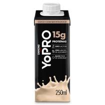 Yopro Bebida Láctea Coco com Batata Doce 15g de Proteínas 250ml