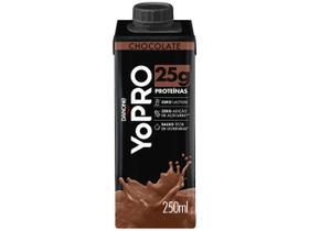 Yopro Bebida Láctea Uht 23g Proteínas Danone Caixa 24x250ml
