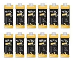 Yopro Danone Banana 15g Proteina Whey Kit C/12 Unidades