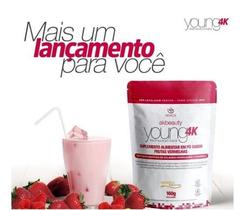Young 4k Ak Beauty Suplemento Alimentar Pó c/ Colágeno Akmos