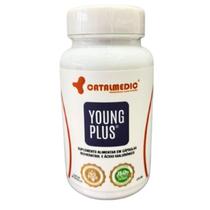 Young plus catalmedic 30caps resveratrol ácido hialurônico