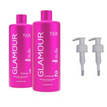 Youse Glamour Shampoo 1000ml + Condicionador 1000ml VV Youse Glamour Shampoo 1000ml + Condicionador 1000ml VV