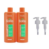 Youse Kit Pós Salão Shampoo 1000ml + Condicionador 1000ml VV