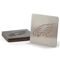 YouTheFan NFL Philadelphia Eagles Boaster Conjunto de Montanha-Russa de Aço Inoxidável de 4, 4 "x 4"