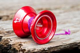 Yoyo (ioio,io-io,yo-yo) Magic N5 Azul Profissional de rolamento côncavo + 10 cordas de brinde