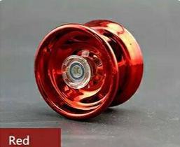 Yoyo (ioio,io-io,yo-yo)Profissional Metal de Rolamento Vermelho