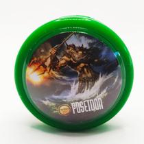 YOYOBRASIL Poseidon Yoyo Profissional de Eixo fixo + 3 Cordas de ioio Coleções Deuses Gregos