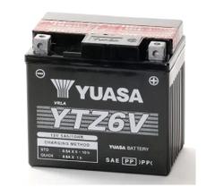 Ytz6 bateria motocicleta yuasa