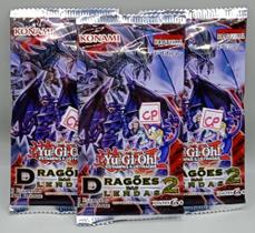 Yu-Gi-Oh! (yugioh) - DRAGOES DAS LENDAS 2 ( KIT COM 03 BOOSTER )