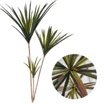 Yucca 3 Galhos Toque Real Artificial Sem Vaso Decoração - Flor de Mentirinha