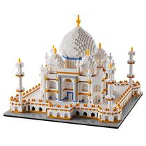 YUJNS Micro Mini Blocks Taj Mahal Building Kit, Famous Landmark Architecture Collection Model Set, Brinquedos Perfeitos Presentes para Crianças Adolescentes e Adultos (3950 Peças)