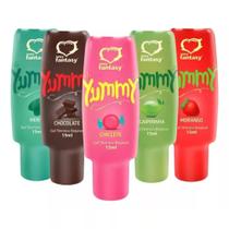 Yummy Gel Beijável Comestível para OralTérmico Massageador Sensual Esquenta Esfria