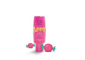 Yummy Gel Térmico Beijável 15ml Chiclete Yummy Gel Térmico Beijável 15ml Chiclete