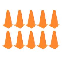 Z10x Mini Cone Sinalização Esportivo 23cm Agilidade Treino LARANJA Z10x Mini Cone Sinalização Esportivo 23cm Agilidade Treino LARANJA