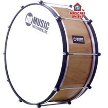 Zabumba Madeira 18"x20cm 10 afinações Music 372AB
