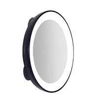 Zadro 3.5 "LED Espelho Compacto com Luz 15X Espelho de Viagem Handheld Maquiagem Espelho de Parede Montado Sucção-Copo Espelho de Barbear