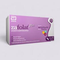 Zafolat Plus Suplemento com Metilfolato, Vitaminas B6 e B12 para Saúde Feminina Zafolat Plus Suplemento com Metilfolato, Vitaminas B6 e B12 para Saúde Feminina