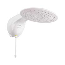 Zagonel Chuveiro Eletrônico Branco Optima Turbo com Pressurizador, 7700w 220v Zagonel Chuveiro Eletrônico Branco Optima Turbo com Pressurizador, 7700w 220v