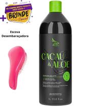 Zap Cacau e Aloe Escova Progressiva Máscara 1L Zap Cacau e Aloe Escova Progressiva Máscara 1L