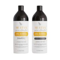 Zap Cosméticos Kit Hidratação Me Leva para o Banho Banana e Mel 2x1L