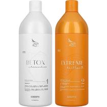Zap Extreme Brilliant - Kit Escova Progressiva Óleo de Chia e Queratina 2x 1L