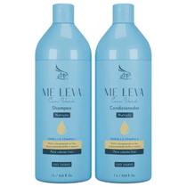 Zap Kit Me leva Shampoo e Condicionador Ômega 3 e Vitamina C 1L