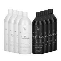 Zap Me Leva 4 Kits Shampoo e Máscara 2 x 1 Litro