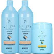Zap Me Leva Com Você - Kit Nutrição Óleo de Coco e Pantenol Litro Trio (3 Produtos) Zap Me Leva Com Você - Kit Nutrição Óleo de Coco e Pantenol Litro Trio (3 Produtos)
