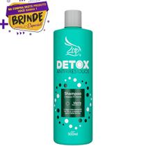 Zap Shampoo Detox Anti Resíduos Menta Limpeza Profunda - 500ml
